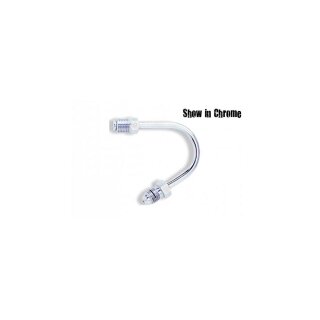 3/8-24 Tube Fitting Black
