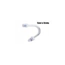 3/8-24 Tube Fitting Black