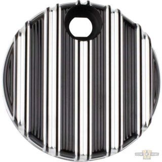 10-Gauge Touring Fuel Door Cover Black Anodized