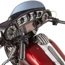 10-Gauge Touring Fuel Door Cover Black Anodized