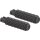 AirTrax Passenger Peg Black Endcap Black, Anodized