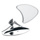 PM, Contour Touring edition mirror assembly. Chrome