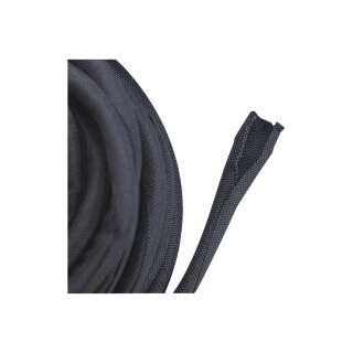 Harness Sleeve 1/2" Black Black Wrap-It Wiring HarSleeving