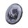Type 8 7" Headlight Insert with Daytime Running Light, Position Light and Cornering Light Chrome Clear