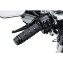 ISO Grip Covers for HD Heated Grips Black 1" Gloss...