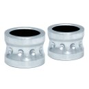 Covingtons, aluminum front axle spacer set. Chrome