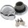 Lockable Gas Cap Set Chrome