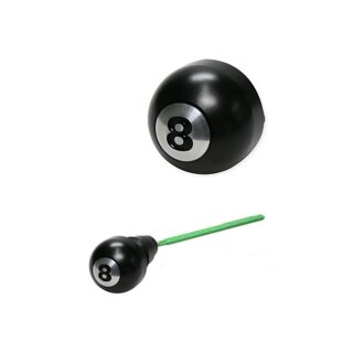 8-Ball Oil Tank Plug Cap Black