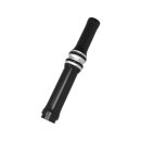 10-Gauge Pushrod Covers Black Anodized