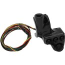 Switch Housing, RR90, 4-Button, Brake, Mirror Hole, Black...