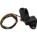 Switch Housing, RR90, 4-Button, Brake, Mirror Hole, Black...
