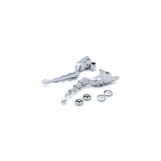 Zombie Hand Control Levers Chrome