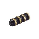 Vintage Shift / Brake Peg Black, Brass