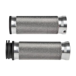 Base Grips Black Ring Aluminium 1" Satin Cable operated