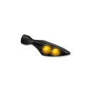 Micro Rhombus Dark LED Turn Signal Front Left/Rear Right...