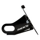 Short License Plate Side Mount Kit Black Anodized