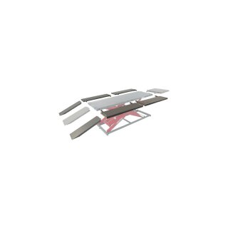 MC625R Air Lift Long Side Panel Ramps, Grey Air Lift Ramp Long