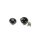 Skull Lockable Gas Cap Left side cap only (Non-Vented) Black