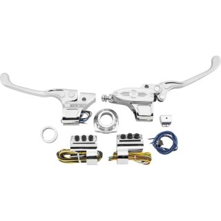 Contour Hand Control Sets Chrome 11/16" 9/16"