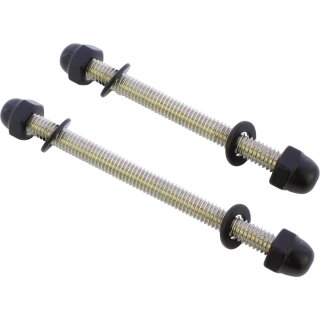 Gas Tank Mounting Screw Kits Flat Black Powder Coated