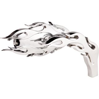 Flamed Micro Mirror Chrome