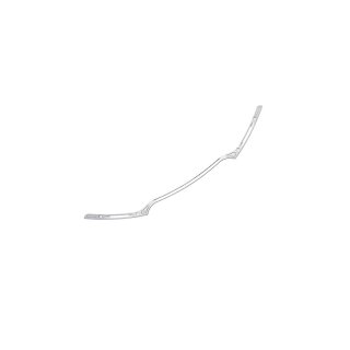 Deep Cut Windshield Trim Chrome