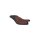 2-Up Enzo Horizontal Seat Black Brown Vinyl