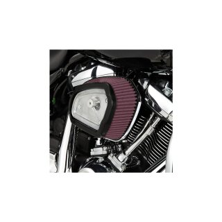 Big Sucker M8 FLT Air Cleaner with Factory Cover Aluminium Raw