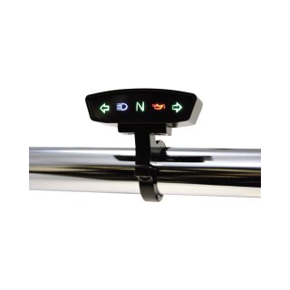 Indicator Control Board With Black Anodized Aluminum Housing Telltale Meter