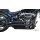 Radial Low Exit Short Exhaust System Black Coated