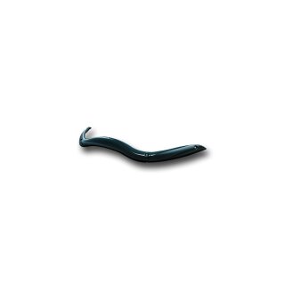 Smooth Windshield Trim Black Gloss