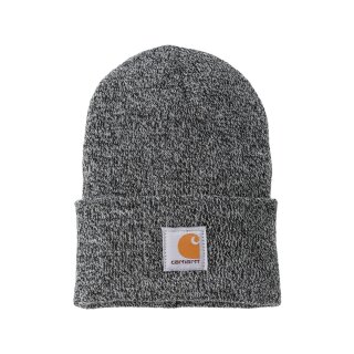 Knit Cuffed Hat Gray Melange