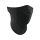 Black Neoprene Neoprene Half Face Mask 3-Panel Design