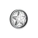 Speed Star Belt Pulley Chrome 1 1/8" 70.0 teeth