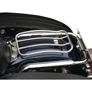 7" Solo Luggage Rack Chrome