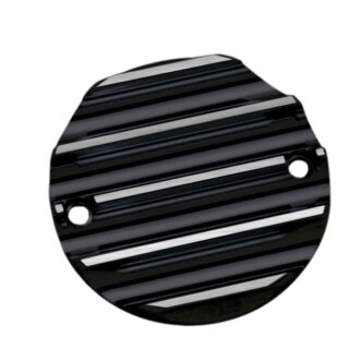 HARLEY DYNA SOFTAIL SPORTSTER BLACK COVINGTONS ALU POINT COVER 70-19