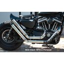 Outline Bobber Upswept Exhaust System Satin