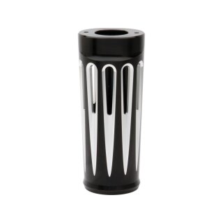 Deep Cut Fork Boot Black Anodized