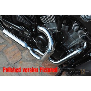 Skull Headers E3 Muscle Bomb Exhaust System Black Coated