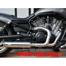 Skull Headers E3 Muscle Bomb Exhaust System Black Coated