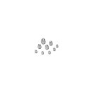 Acorn Nut Pack Chrome 1/4"-20 UNC