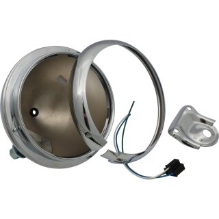 Headlight Housing Assembly Chrome