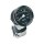 Mini Speedometers with Resettable Odometers Scale: 140 mph; Scale Color: black; Ratio 2:1 Black