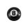 8-Ball Point Cover 2-hole Black Satin