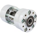 Rear Wheel Hub Chrome Non-ABS Dual Flange
