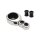 CABLE CLAMP 1"-1 1/8" DUAL THROTTLE / CLUTCH CABLE, CHROME