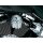 Skull Horn Cover Dark Chrome