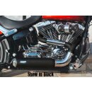 Skull Headers E3 Drag Race Bomb Exhaust System Polished
