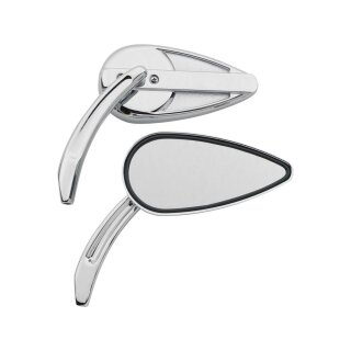 Vintage Billet Mirror Chrome