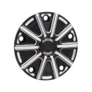 10-Gauge Point Cover 5-hole Black Anodized